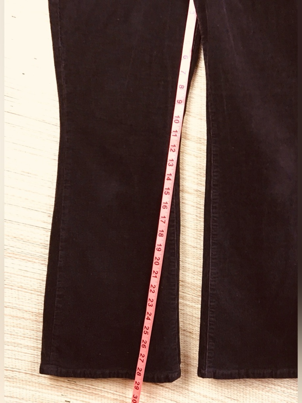 Quince Organic Stretch Corduroy Flare Pants In Espresso Size 10 - Picture 13 of 14